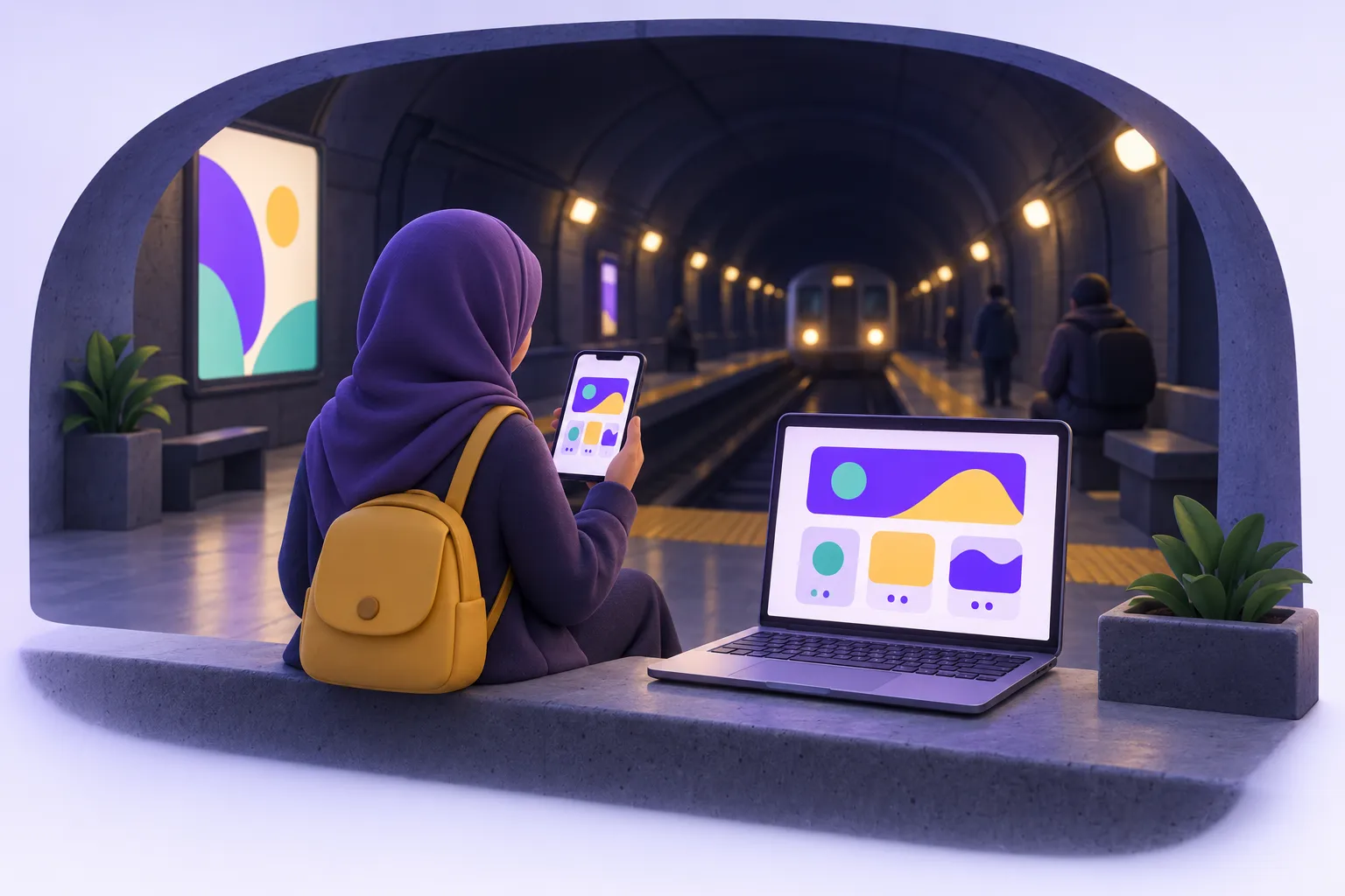 تطبيق ويب يعمل بنفس الشكل على الهاتف والحاسوب حتى دون اتصال بالإنترنت