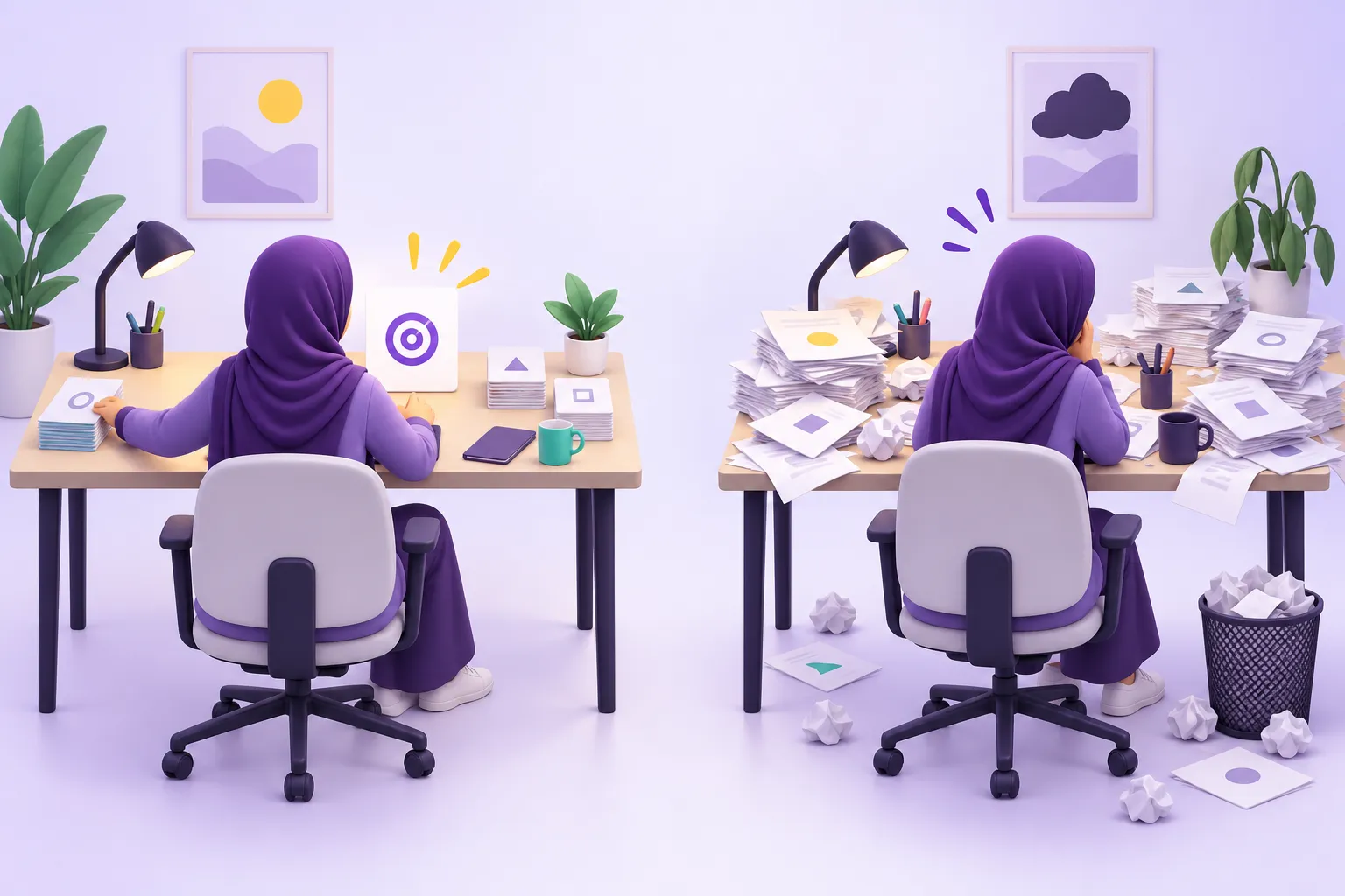 الفرق بين ترتيب الأولويات والمماطلة