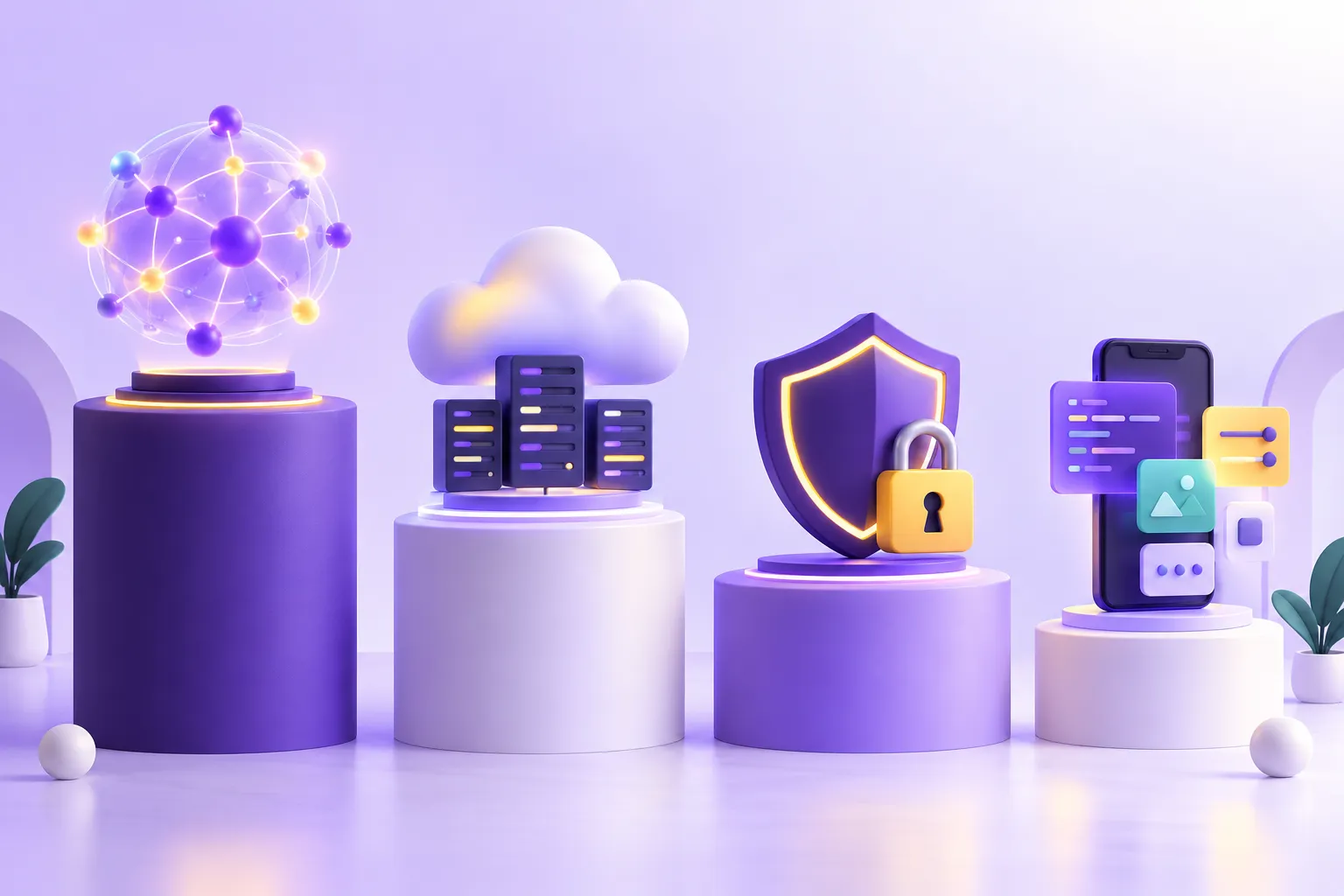تخصصات برمجية مختلفة على منصات متفاوتة الارتفاع