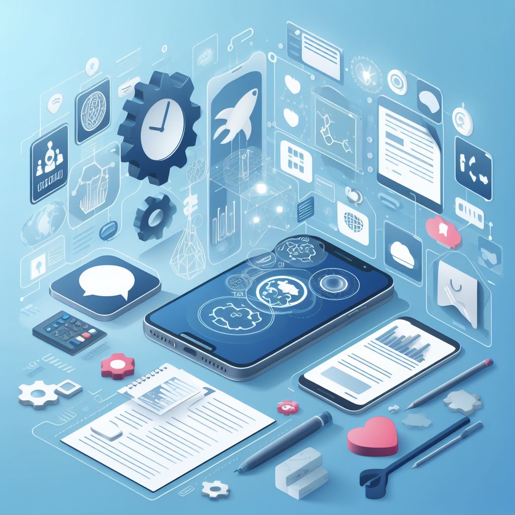 explanatory image about Mobile Application Development