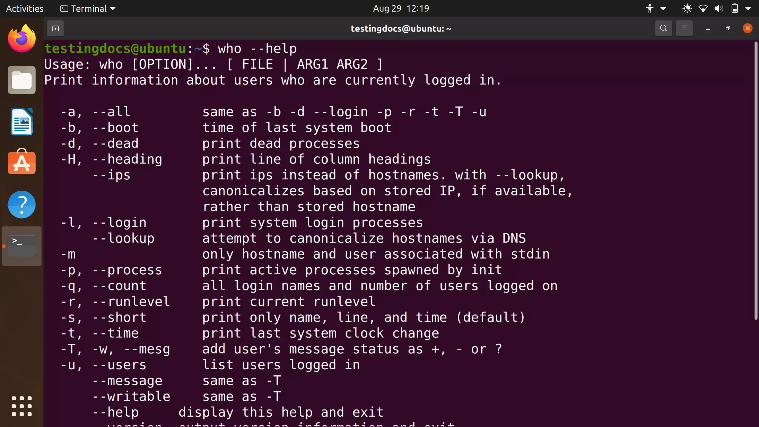 أهم 10 أدوات يحتاجها المبرمج - صورة لأداة Linux command line