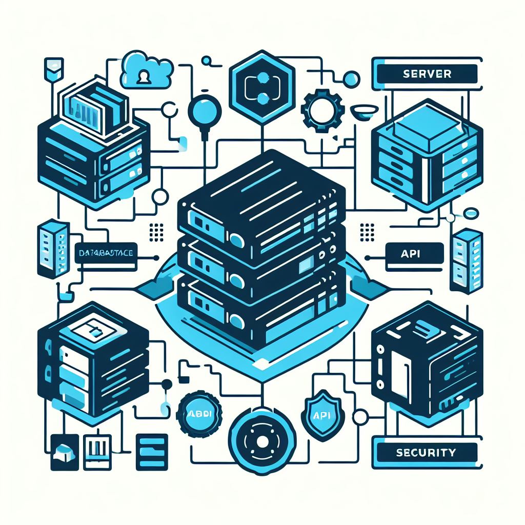explanatory image about backend development