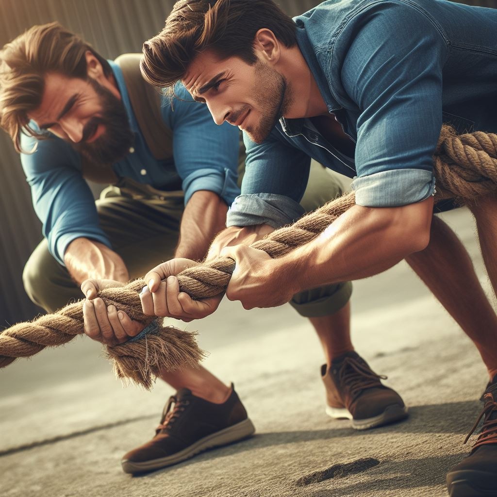 صورة تعبر عن المساعدة والتعاون