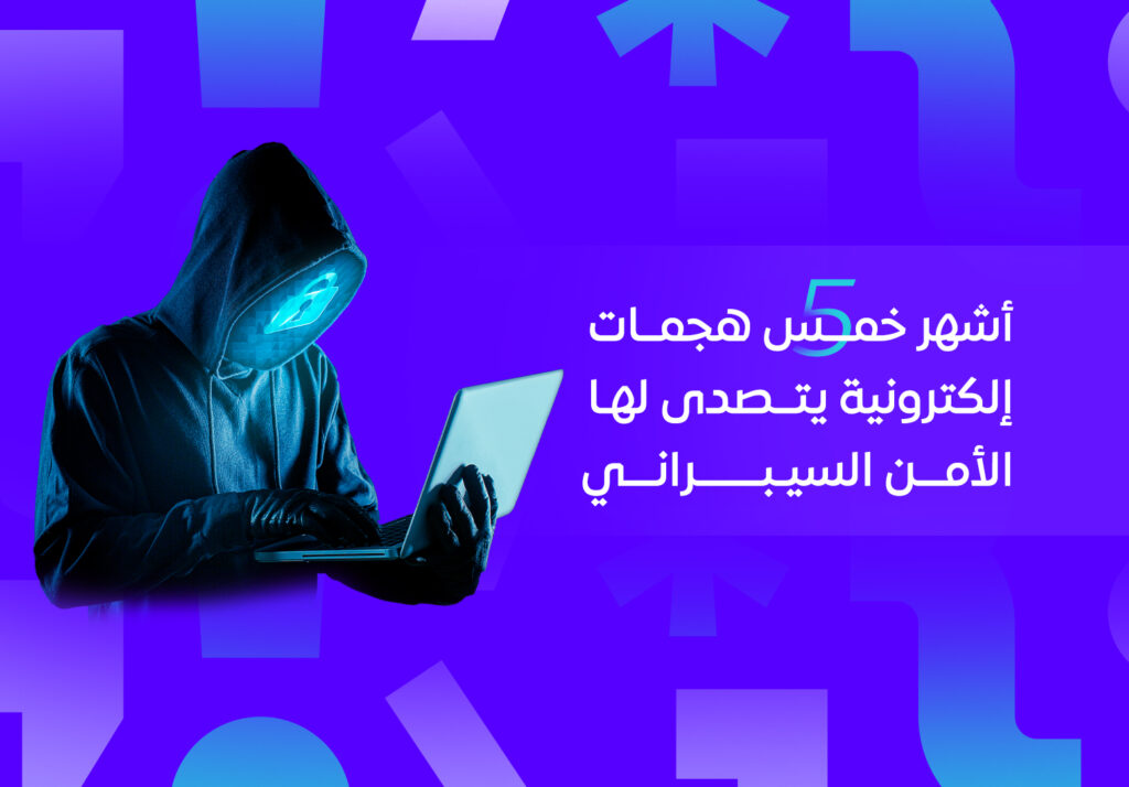 5 هجمات إلكترونية يتصدى لهم الأمن السيبراني