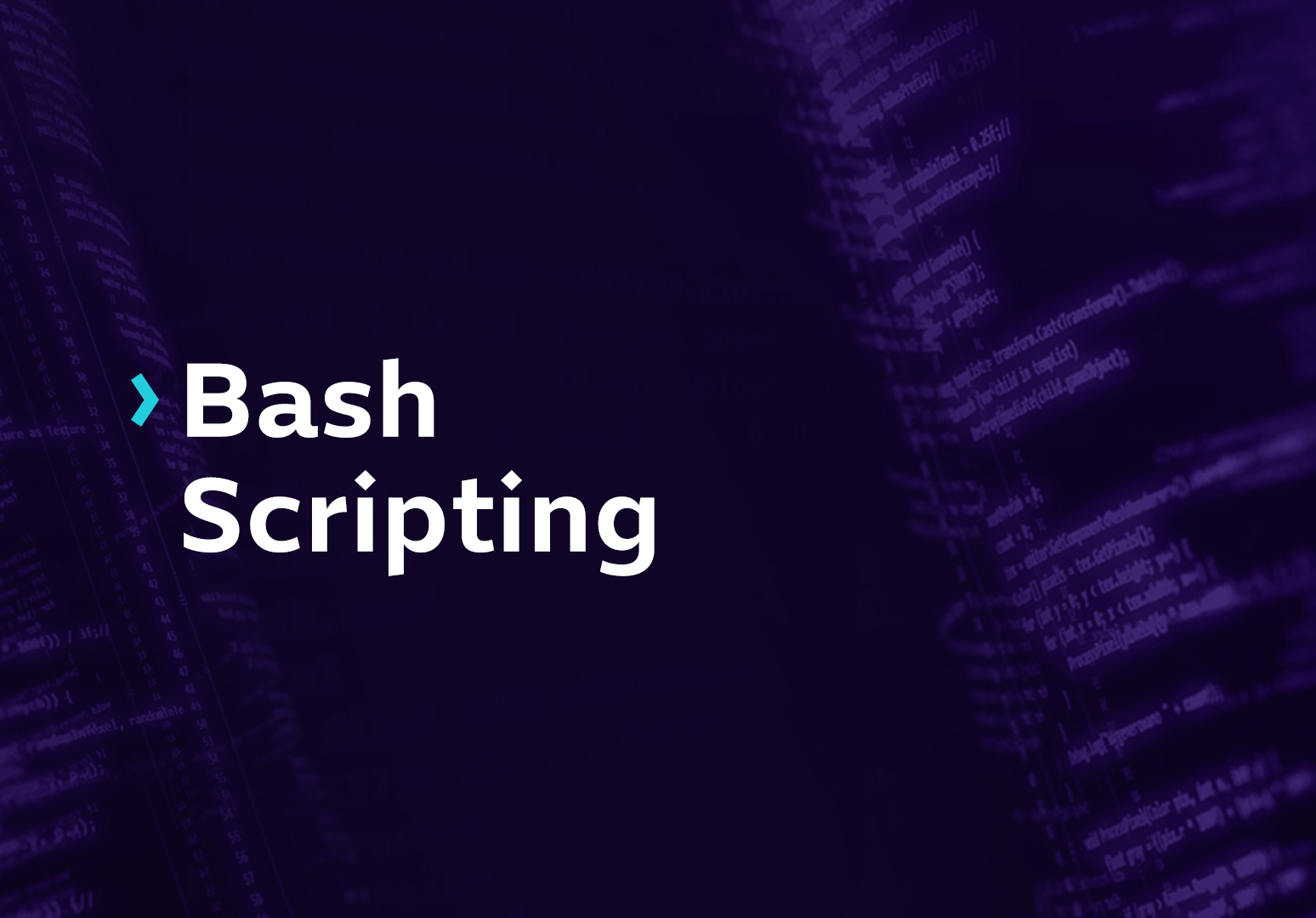 Bash Scripting